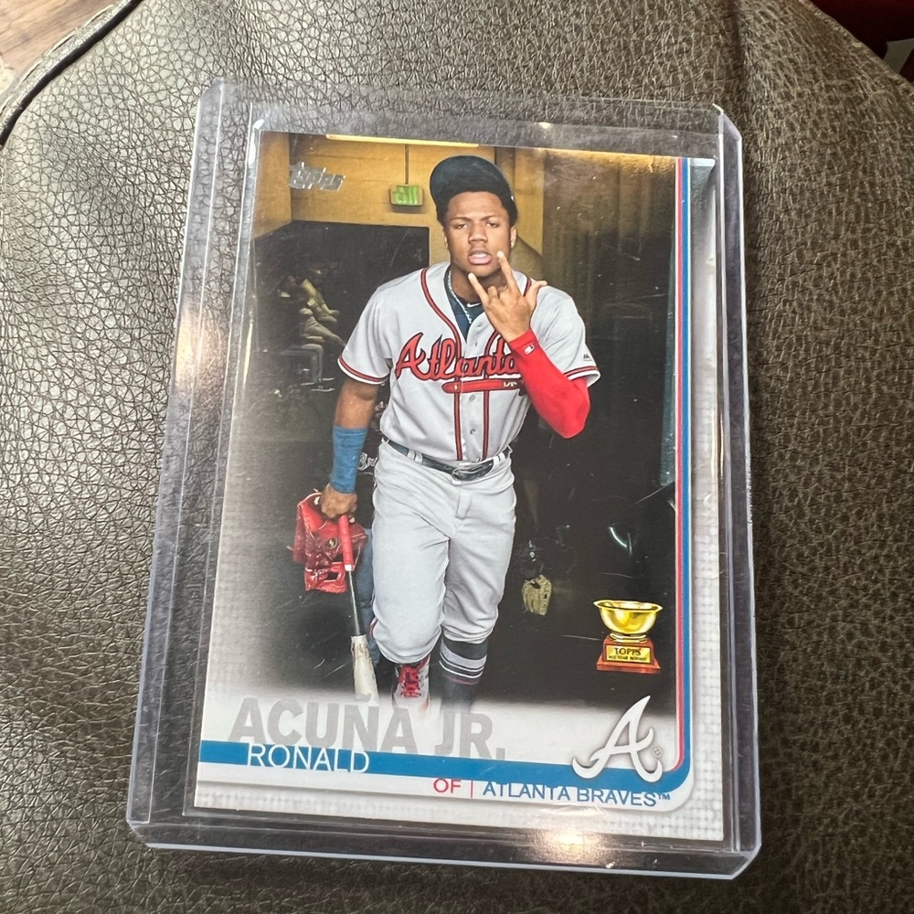 Ronald Acuna Jr Short Print 2019
